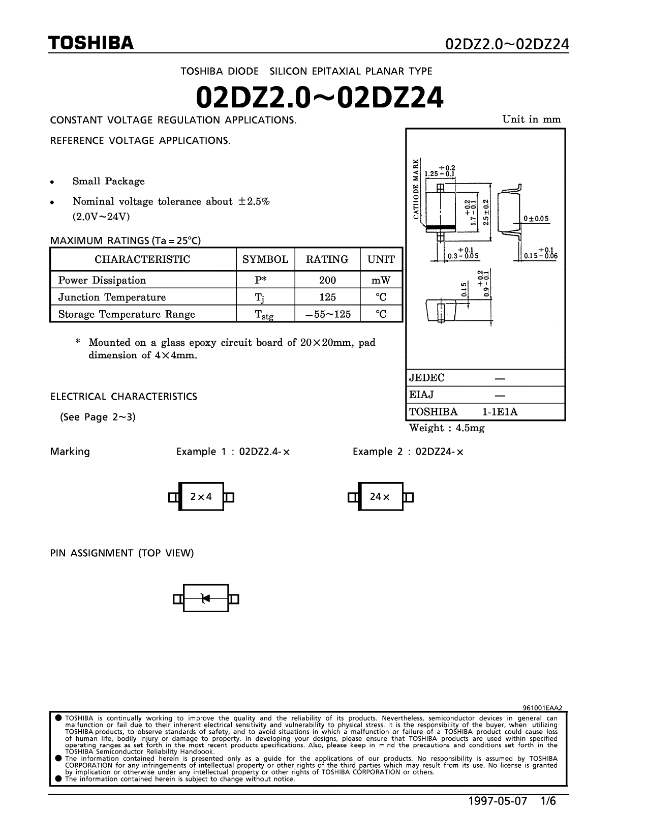 02DZ2.2 datasheet, circuit