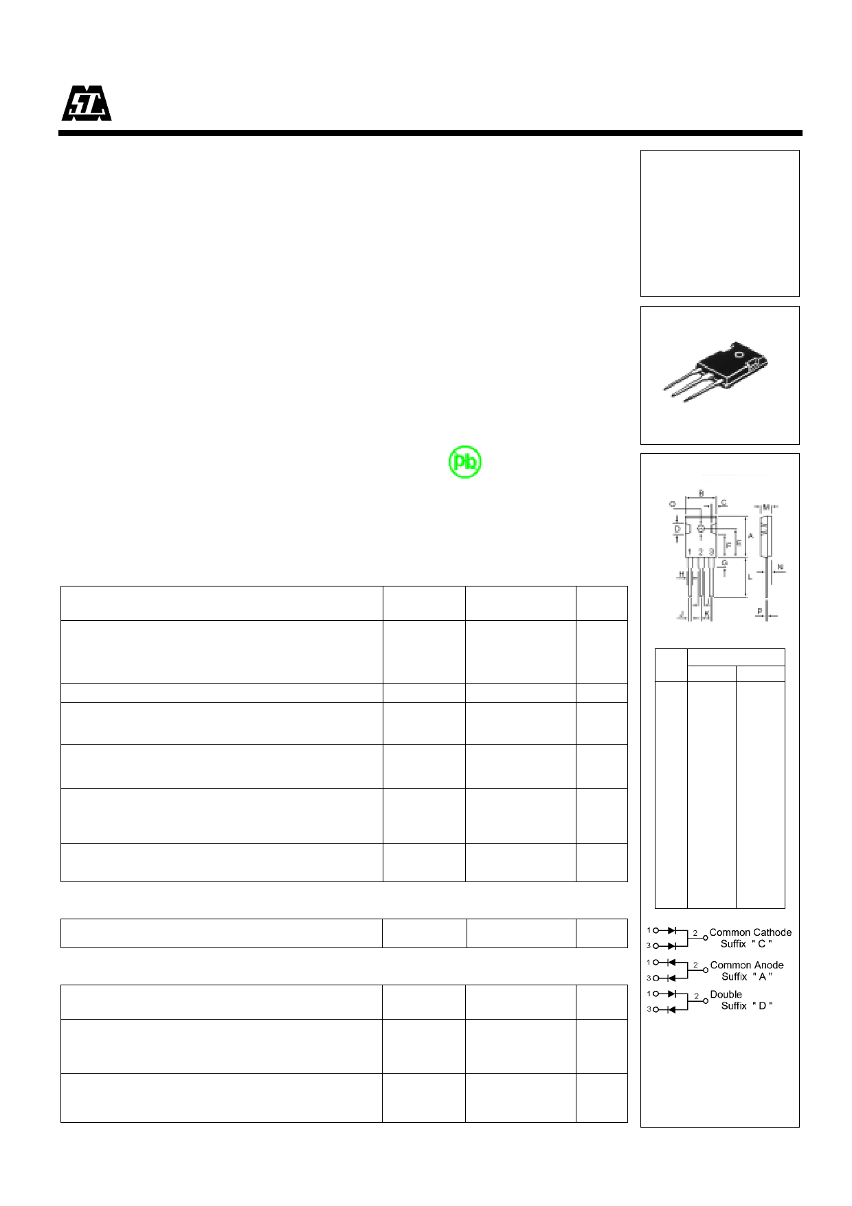 MBR20150PT datasheet, circuit