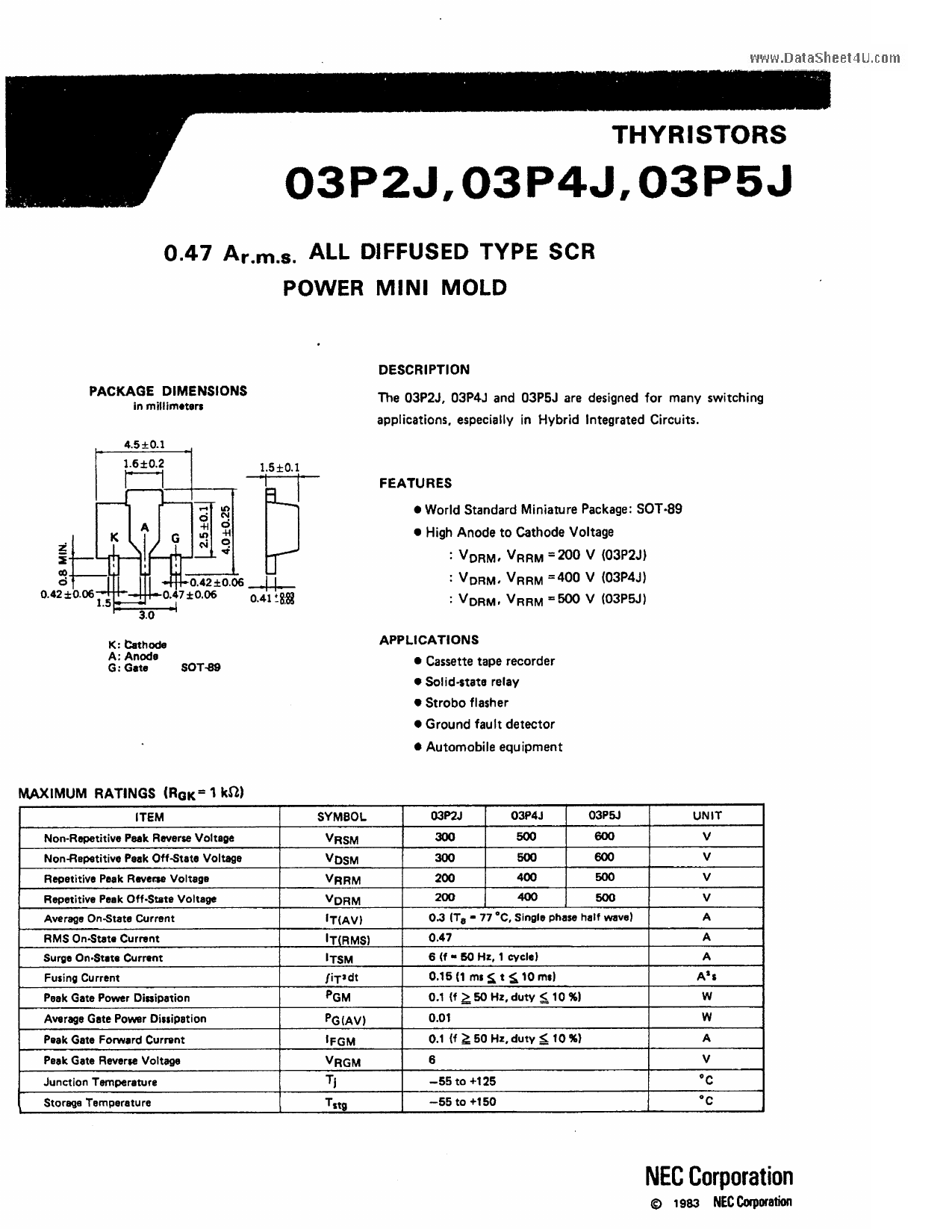 03P2J datasheet, circuit